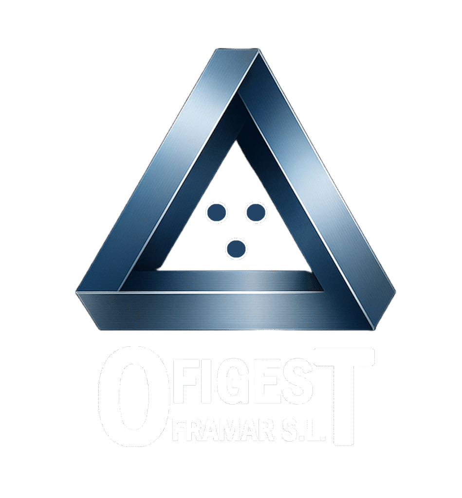 logo con texto blanco